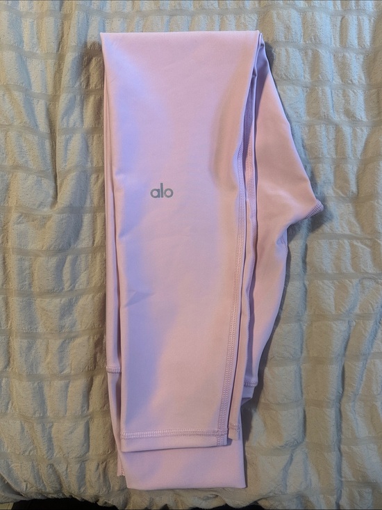ALO Yoga Pants - ALO Yoga Lilac High-Rise Leggings - Pastel Purple Activewear